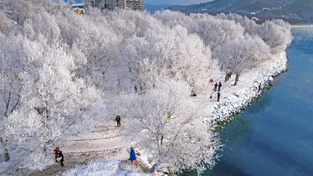 La montaña más fría de China, nueva atracción turística