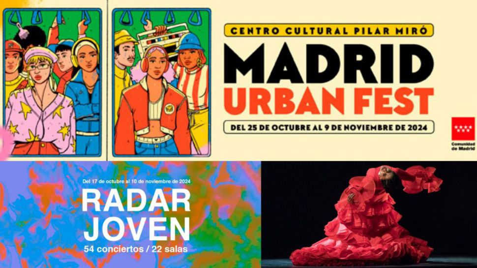 Madrid Urban Fest y Radar Joven llenan de música urbana la agenda cultural de la Comunidad de Madrid