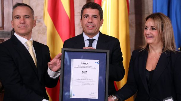 La Comunidad Valenciana es la primera autonomía con una Estrategia de Sostenibilidad Turística certificada por AENOR